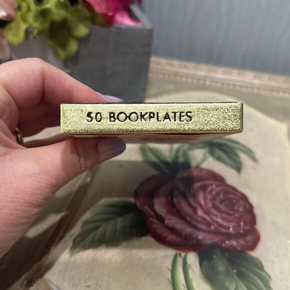 Vintage Antioch Publishing Company Cat Kitty Bookplates Made in USA - Picture 5 of 11